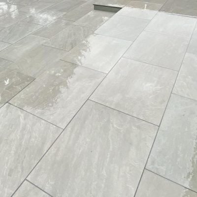 Kandla Grey 900x600x20 mm Outdoor Porcelain Paving