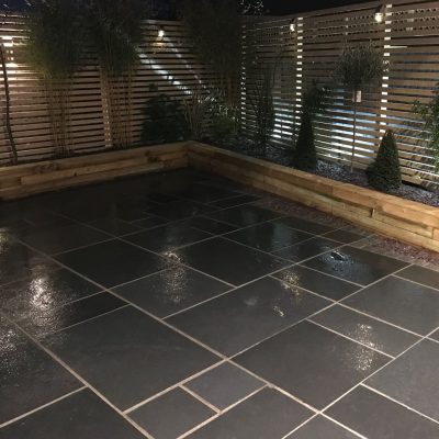 Black Limestone Calibrated Sawn Edge 22MM Patio Pack (£25.23m² ex VAT)